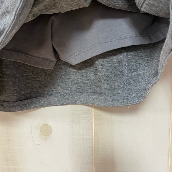 Tangerine Gray Athletic Drawstring Pocket Skorts Sz S - Picture 9 of 9